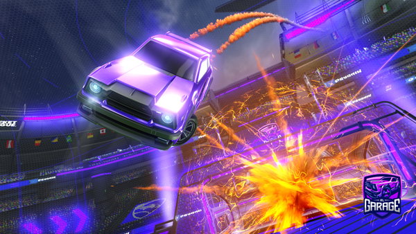 A Rocket League car design from Syrox7
