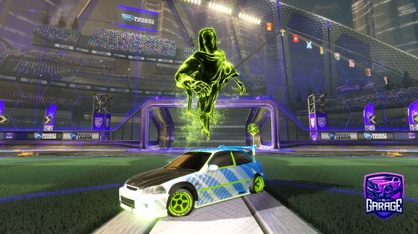 A Rocket League car design from GG_Rookie-