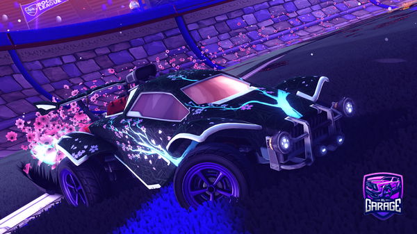 A Rocket League car design from parrot-_-482