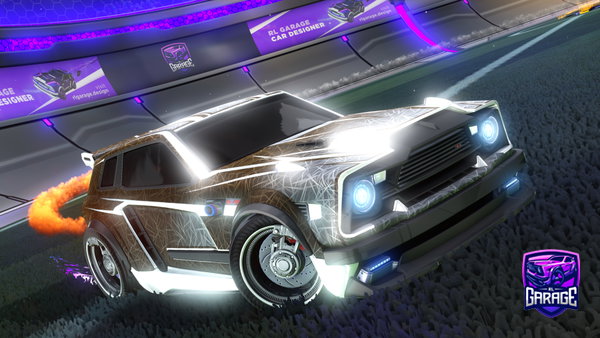 A Rocket League car design from HadiAkel