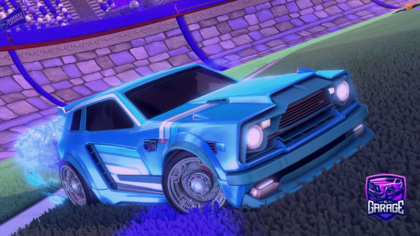 A Rocket League car design from Opticxss