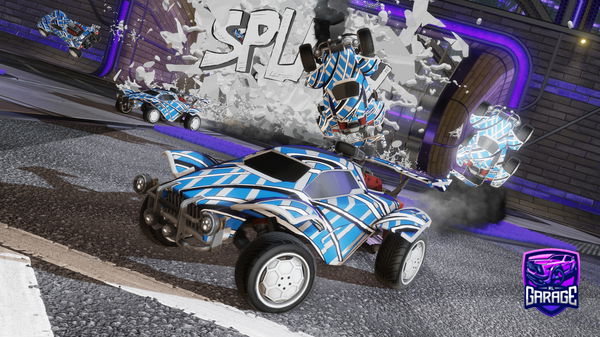A Rocket League car design from matias3435