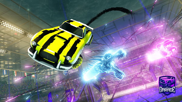 A Rocket League car design from Craux-