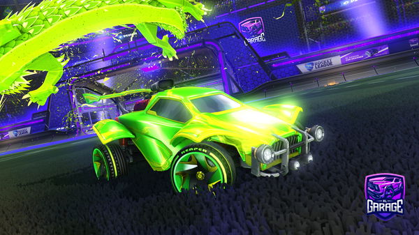 A Rocket League car design from Wxnders_