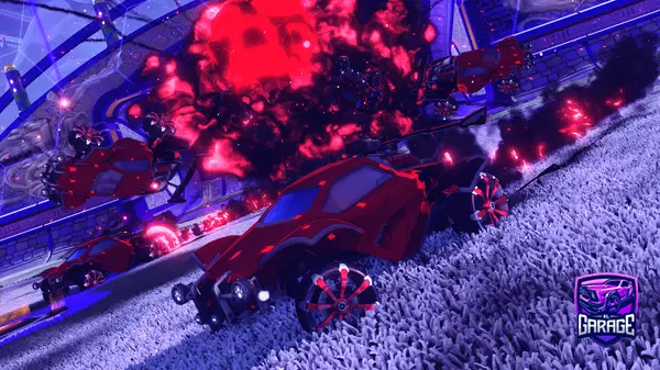 A Rocket League car design from ccrust-
