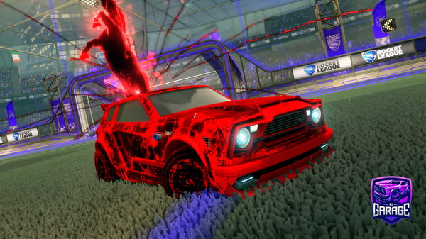 A Rocket League car design from MoistTaco5106