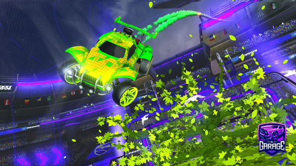 A Rocket League car design from NightRid3r