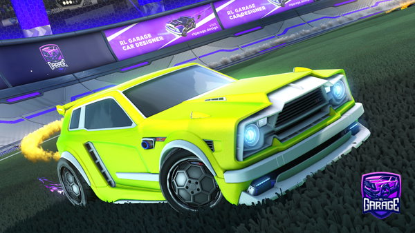 A Rocket League car design from agniso