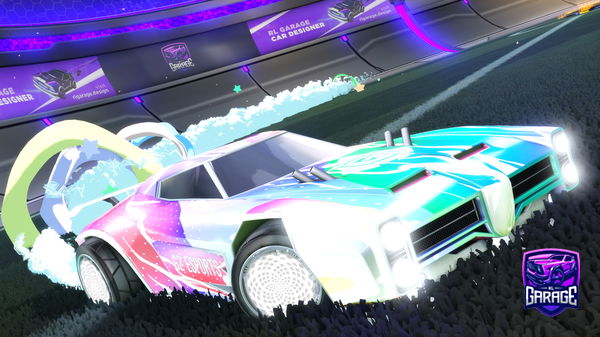 A Rocket League car design from DANIELODURI