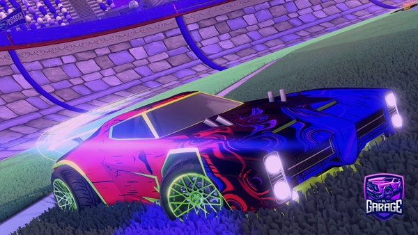 A Rocket League car design from dylancolorado