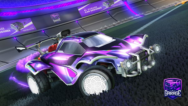 A Rocket League car design from Temptx