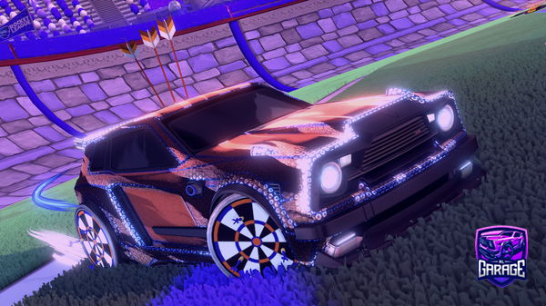 A Rocket League car design from XudiBTB2