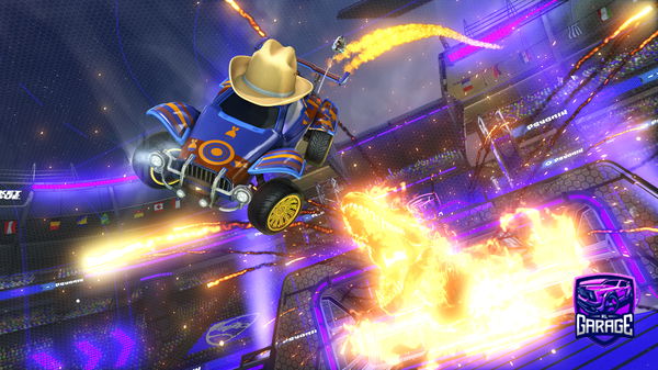 A Rocket League car design from WookieIsGarb