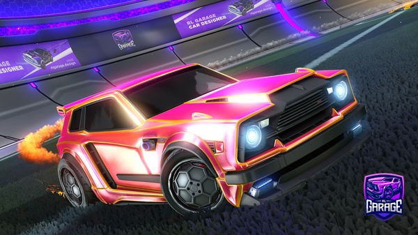 A Rocket League car design from TheSwagmanoFOZ