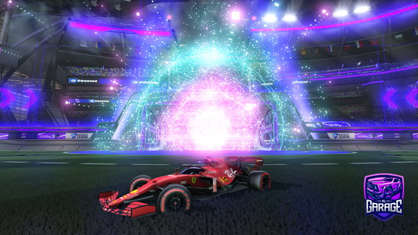 A Rocket League car design from Sandra257