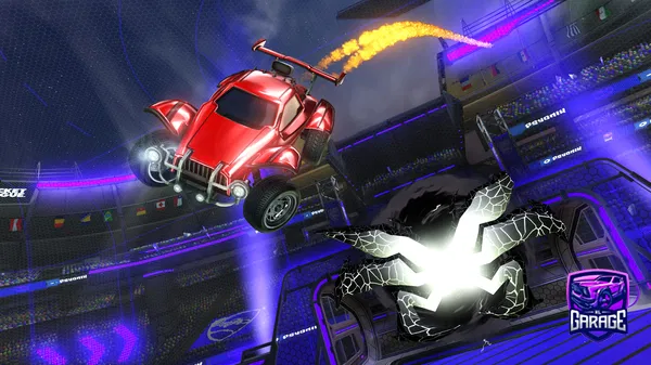 A Rocket League car design from KNPPRZ