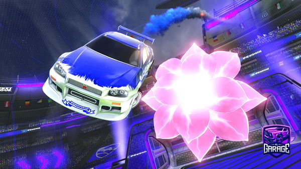 A Rocket League car design from bentsgreen