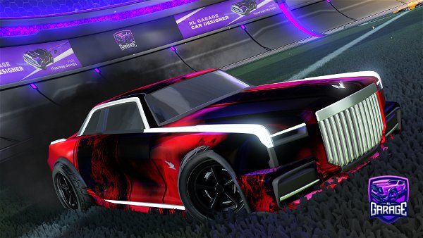A Rocket League car design from Tubers0