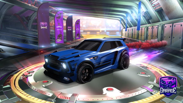 A Rocket League car design from gtisgkdkg