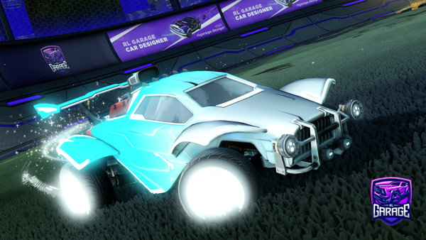 A Rocket League car design from PeterZuky