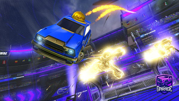 A Rocket League car design from gabzjaden015