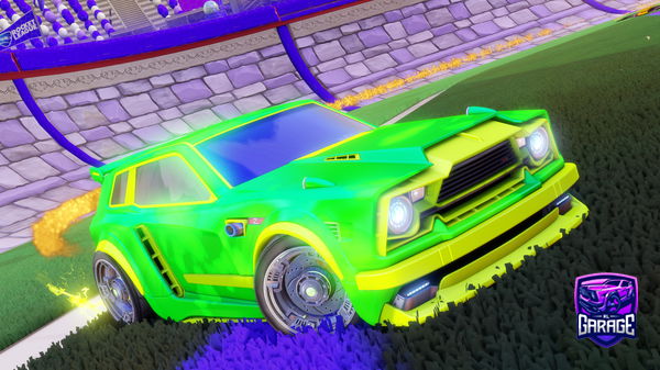 A Rocket League car design from absorbedfish