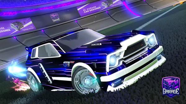 A Rocket League car design from RYZE_Vitql