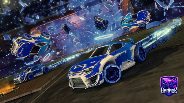 A Rocket League car design from w22weee
