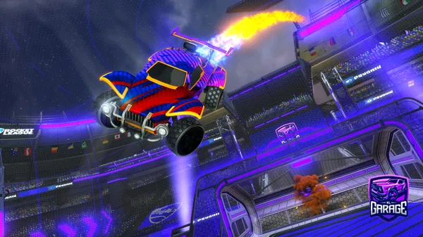 A Rocket League car design from Acoshy