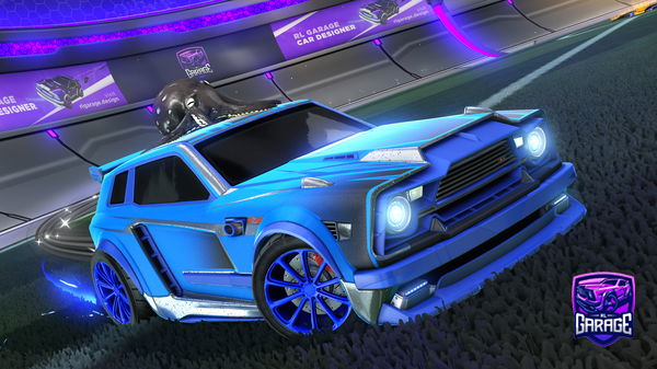 A Rocket League car design from TheFabulousFinch