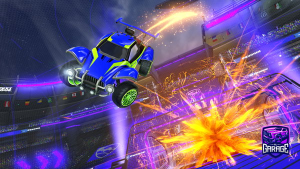A Rocket League car design from kzaff