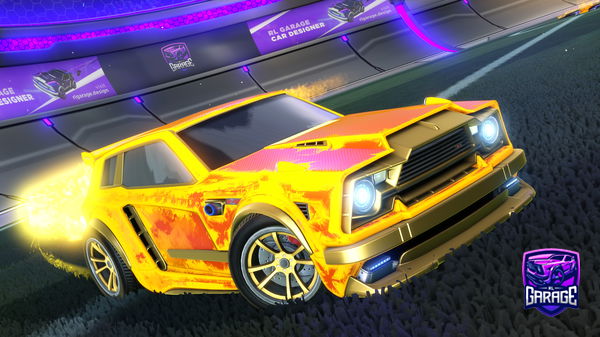A Rocket League car design from Thejonathan