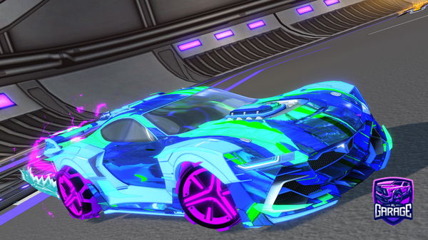 A Rocket League car design from swaggYYoga