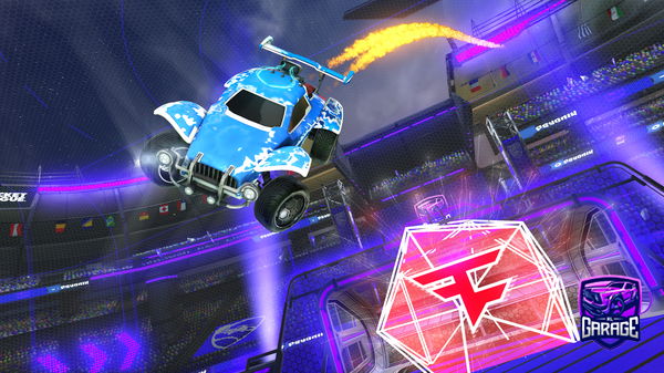 A Rocket League car design from AkiKerez