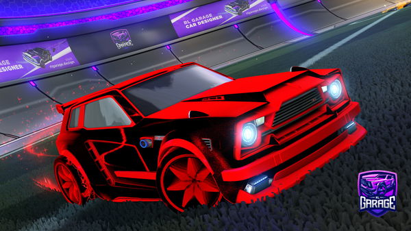 A Rocket League car design from Visual_Sound376