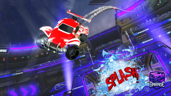 A Rocket League car design from Jckz8