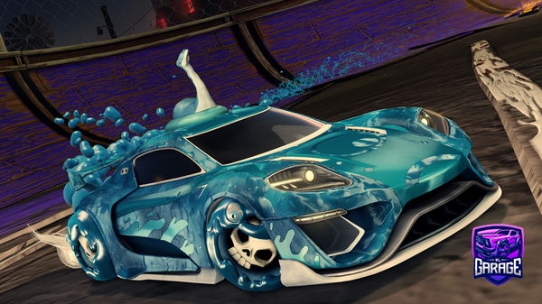 A Rocket League car design from SuperMommy