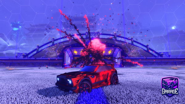 A Rocket League car design from Zestydawn