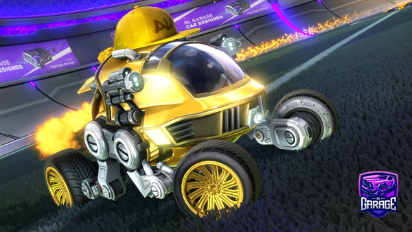 A Rocket League car design from Glc0901