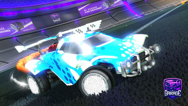 A Rocket League car design from JSSSSS