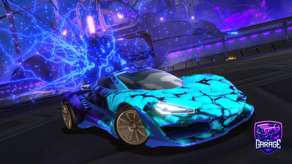 A Rocket League car design from LividFalcon