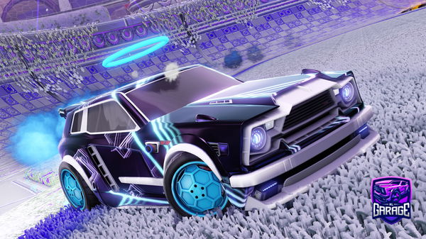 A Rocket League car design from Spintobeans