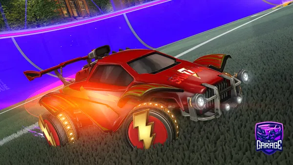 A Rocket League car design from Jaceisme