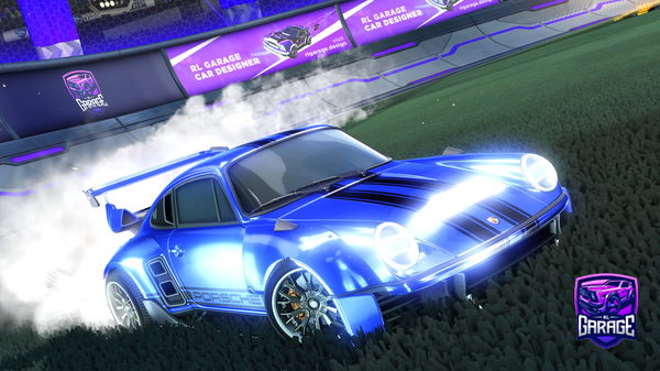 A Rocket League car design from AsphaltSportRL