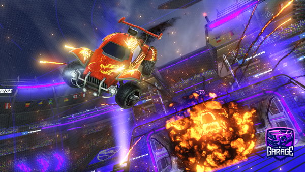 A Rocket League car design from MrJaspxr