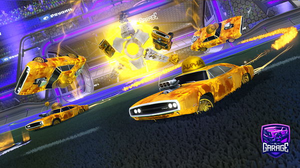 A Rocket League car design from Bobbyballs