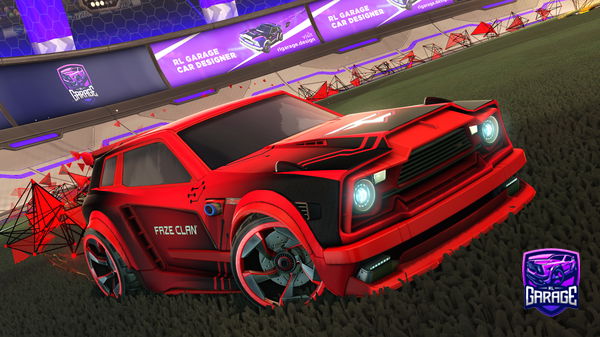 A Rocket League car design from Rajar1321