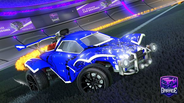 A Rocket League car design from Srfenix107736