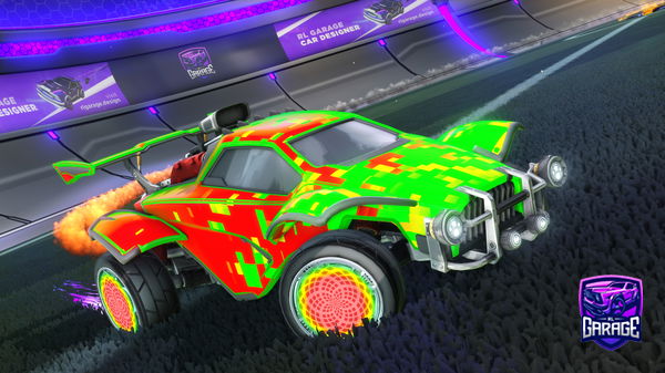 A Rocket League car design from EvilPotatoMaster