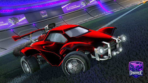 A Rocket League car design from DOLPHIN17101